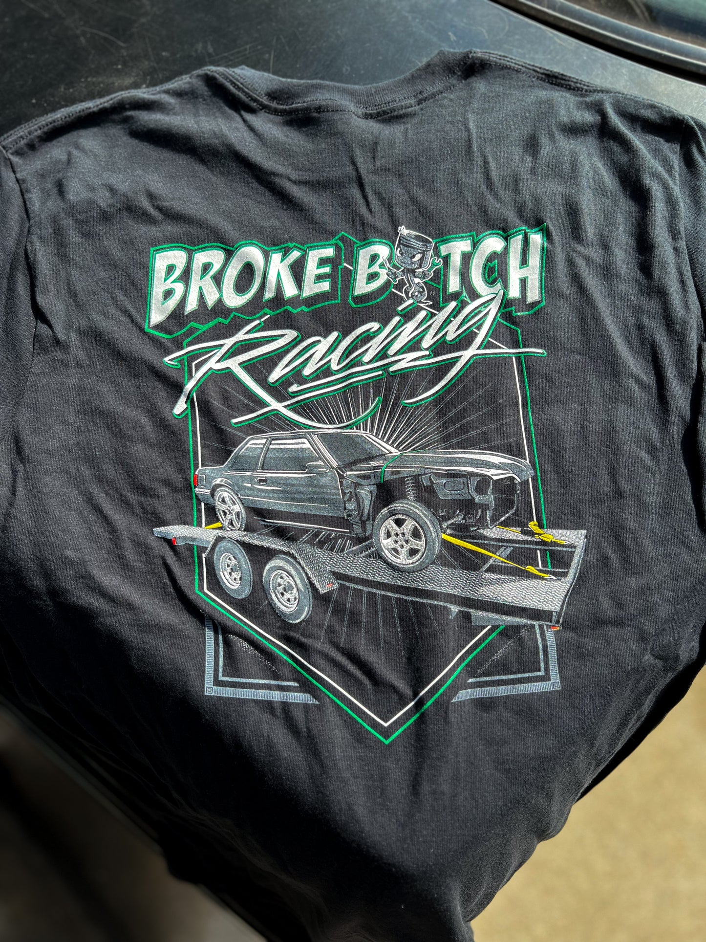 Broke B*tch Racing T-shirt